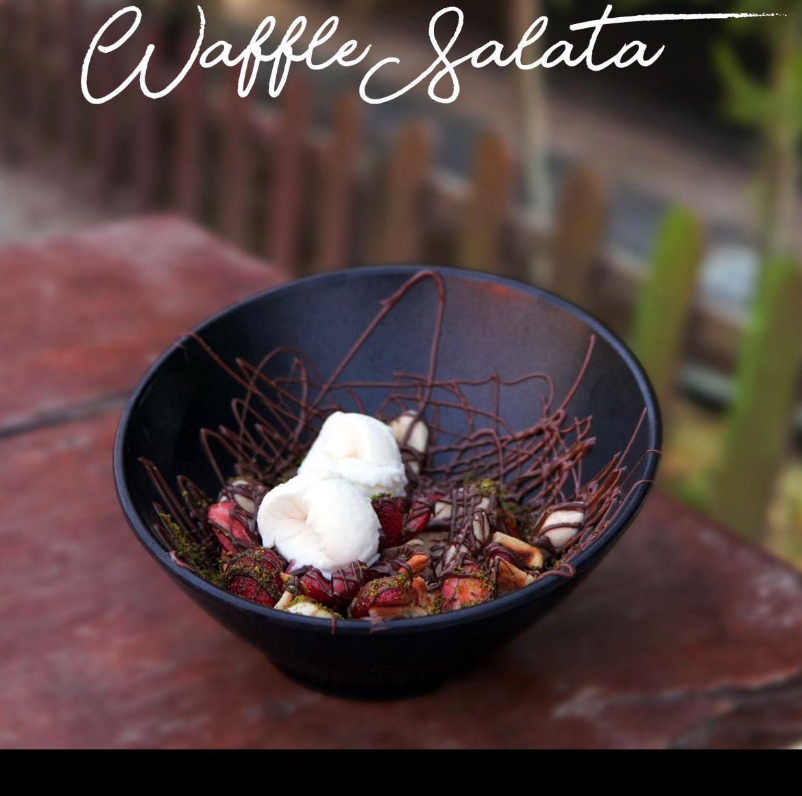 WAFFLE SALATASI
