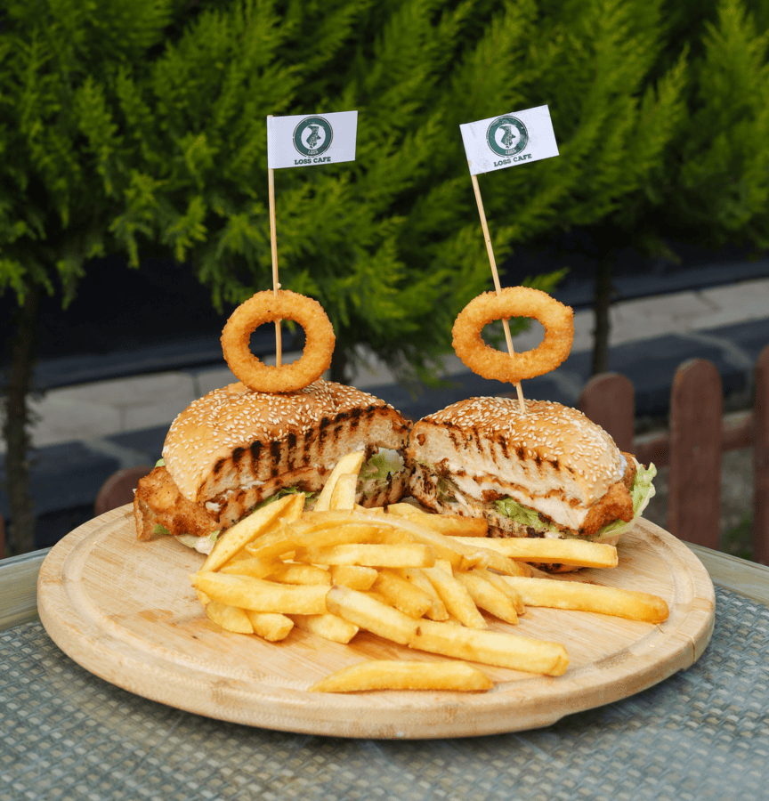 CHİCKEN CHEESE BURGER
